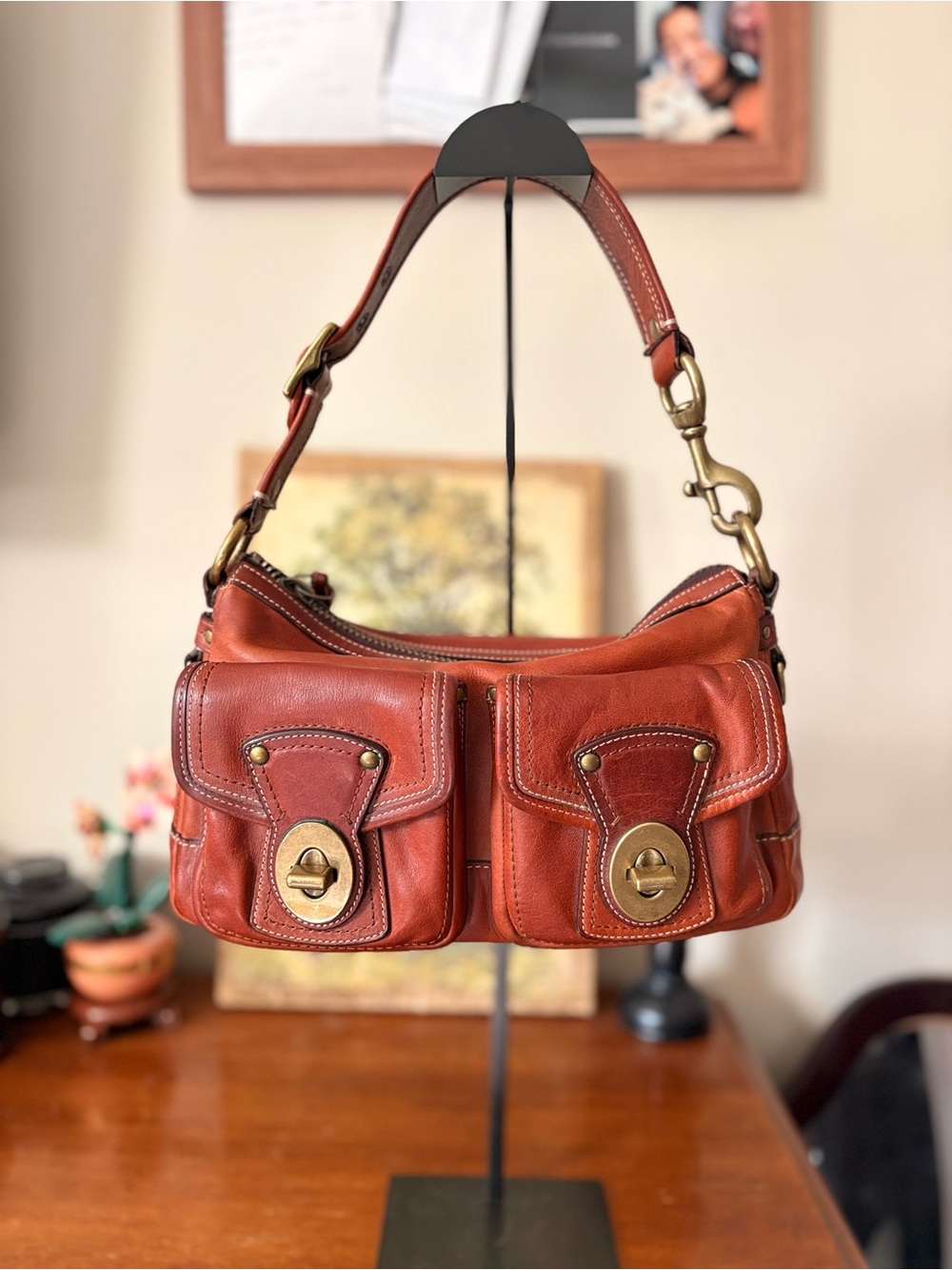 Coach Legacy 65th Anniversary Turnlock Shoulder Bag